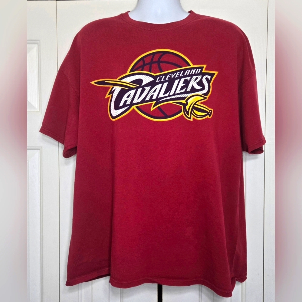 Cleveland Cavaliers NBA Basketball Mens / Unisex Maroon Size 2XL Tshirt